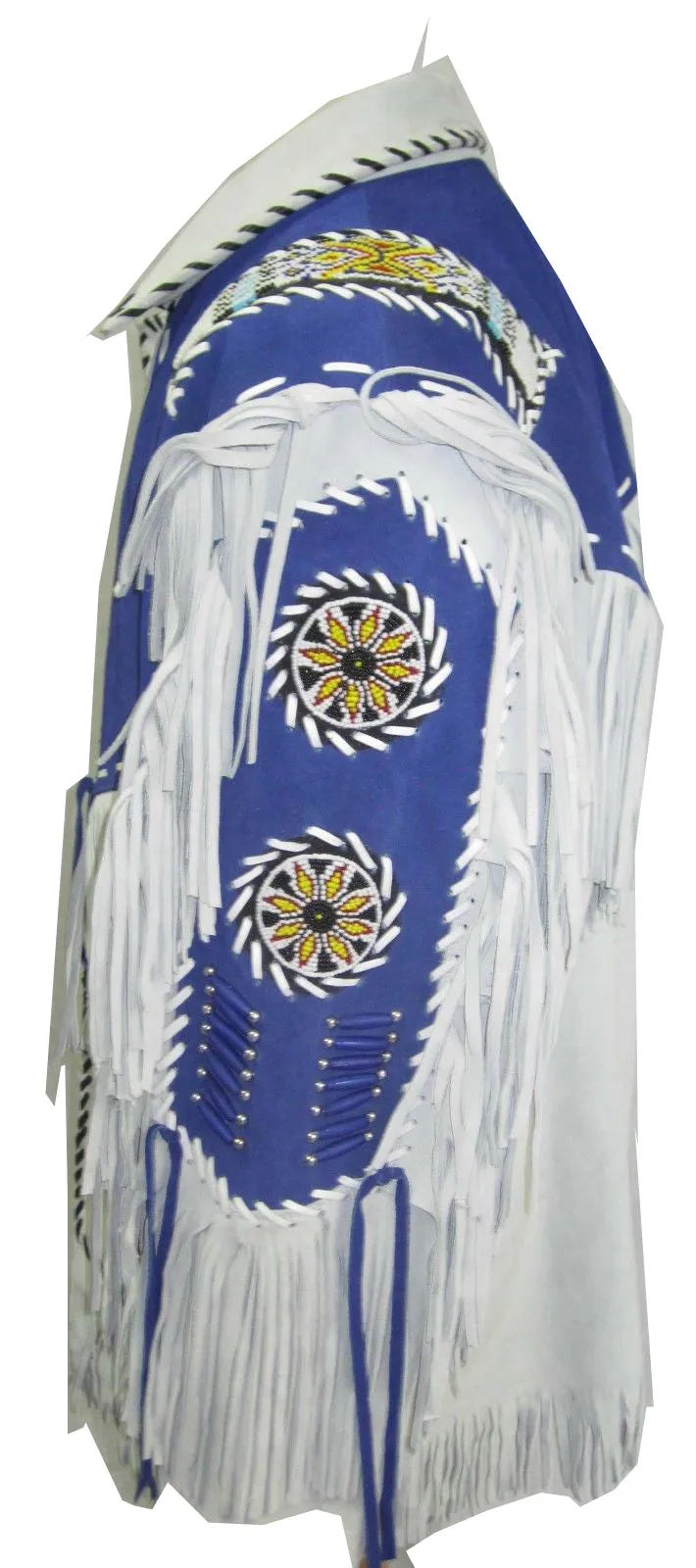 Western Cowboy Suede Fringe Jacket - Omaha Jacket 141