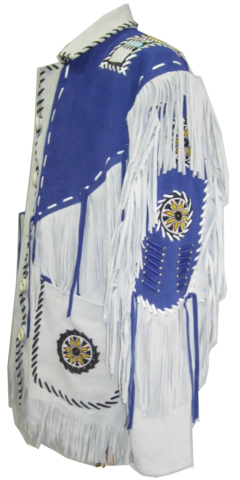Western Cowboy Suede Fringe Jacket - Omaha Jacket 141