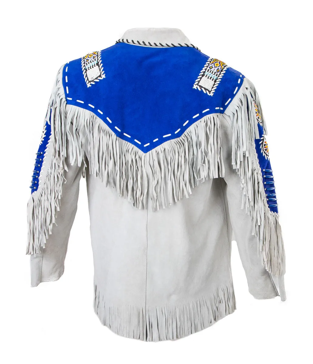 Western Cowboy Suede Fringe Jacket - Omaha Jacket 141