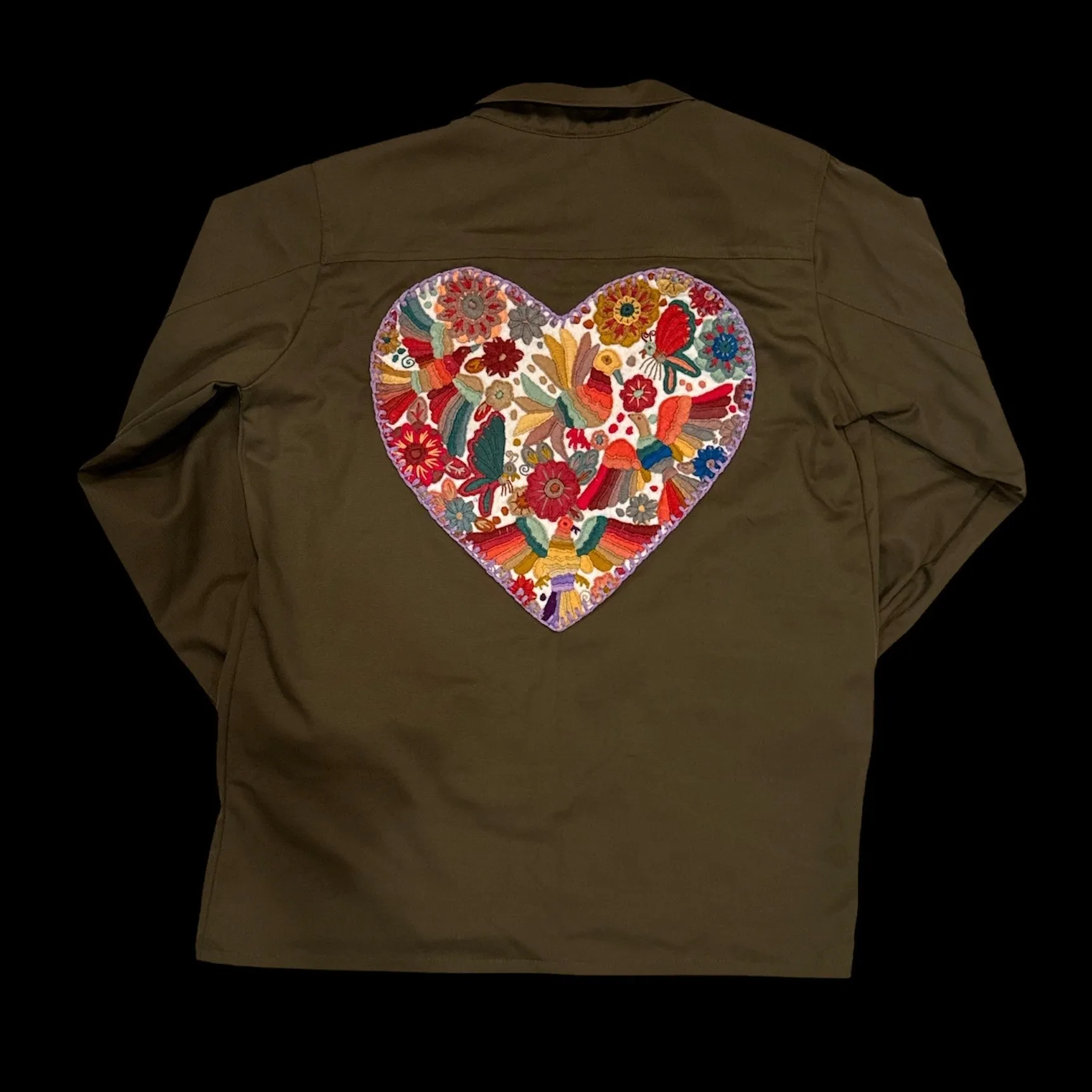 White Heart Jacket (S/M)
