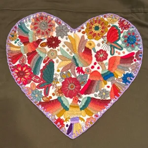 White Heart Jacket (S/M)