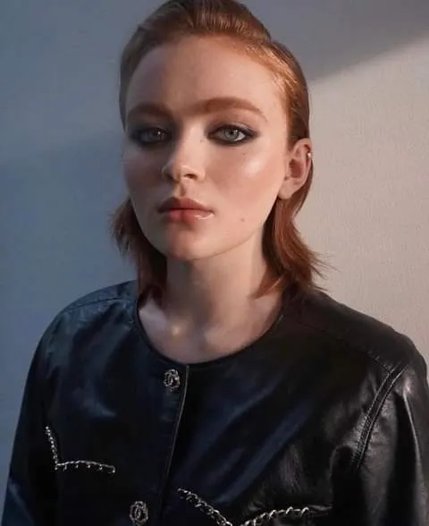 Women Classical Leather Jacket by TJS